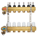 Коллекторная группа FERRO RZP03S, 3 контура, с расходомерами