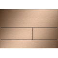 Панель смыва TECEsquare II 9240848, красное золото, шлифованное