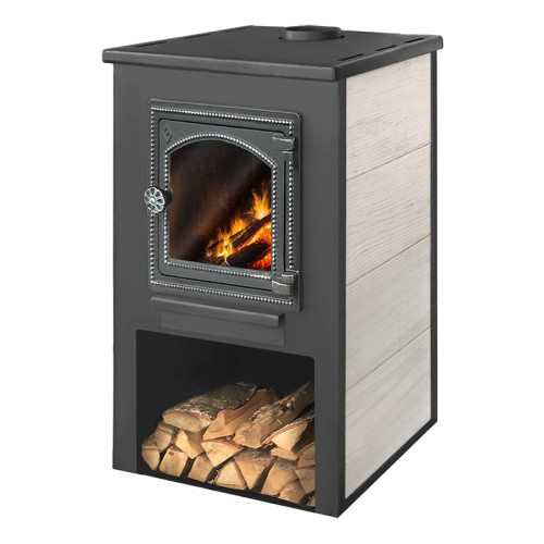 Печь-камин Этна ДТ-4С без плиты Печь-камин Этна ДТ-4С без плиты