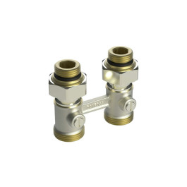 Клапан запорный для нижнего присоединения к радиатору, резьба 3/4, прямой, Ридан 003L0391R