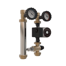 Насосная группа ПроксиТерм TK DN25 PRO без насоса c термостатическим 3-х ходовым клапаном