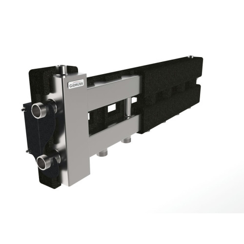 Коллектор нержавеющий Gidruss BMSS-60-4D EPP до 60 кВт 1" 4 контура EPP термоизоляция Коллектор нержавеющий Gidruss BMSS-60-4D EPP до 60 кВт 1" 4 контура EPP термоизоляция