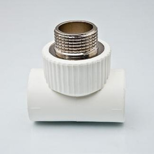 Тройник комбинированный (нар.р.) Tebo D25 x 1/2"