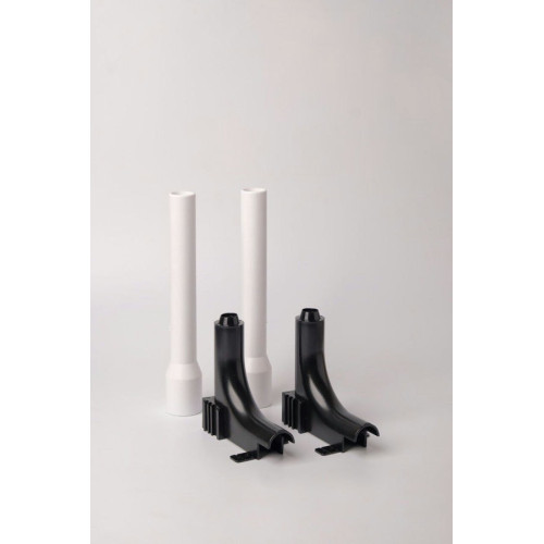 Комплект пластмассовых отводов для подключения отопительного прибора