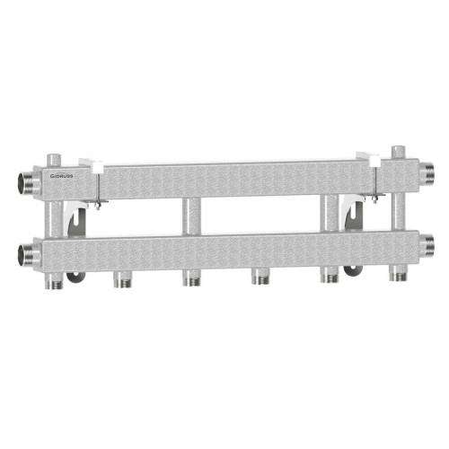 Коллектор модульный Gidruss MK-100-3 до 100 кВт 1 1/4" 4 контура Коллектор модульный Gidruss MK-100-3 до 100 кВт 1 1/4" 4 контура