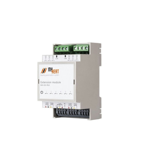Релейный блок расширения MyHeat RL6 Релейный блок расширения MyHeat RL6
