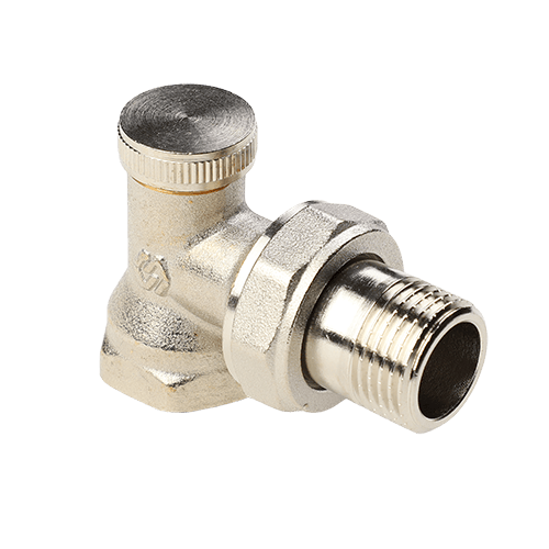 Клапан настроечный угловой MVI 3/4" резьба внутренняя/наружная