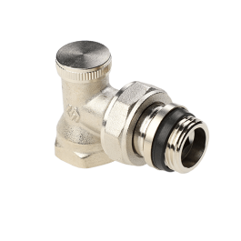 Клапан настроечный угловой MVI 1/2" резьба внутренняя/наружная с уплотняющим кольцом