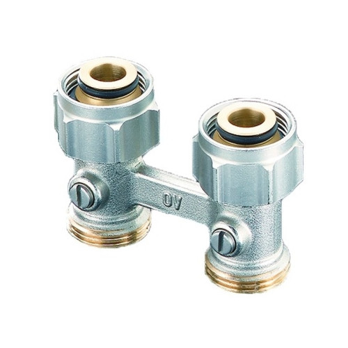 Присоединительный узел MULTIFLEX F ZB 1/2"Х3/4" прямой Хром арт.1015883