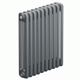 Трубчатый радиатор Rifar Tubog 3057 10 секций цвет титан боковое подключение