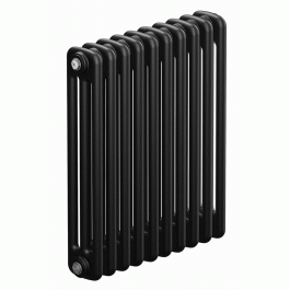 Трубчатый радиатор Rifar Tubog 3057 10 секций цвет антрацит нижнее подключение