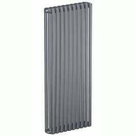 Трубчатый радиатор Rifar Tubog 3180 10 секций цвет титан боковое подключение