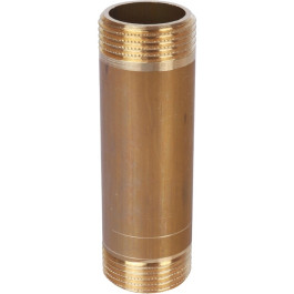 Удлинитель латунный резьбовой Stout - 1" НР-НР длина 100 мм