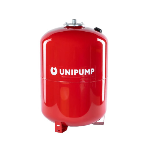 Расширительный бак вертикальный РВ 100 литров (БЭЗ) UNIPUMP, с креплением Расширительный бак вертикальный РВ 100 литров (БЭЗ) UNIPUMP, с креплением