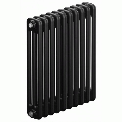 Трубчатый радиатор Rifar Tubog 3057 10 секций цвет антрацит боковое подключение