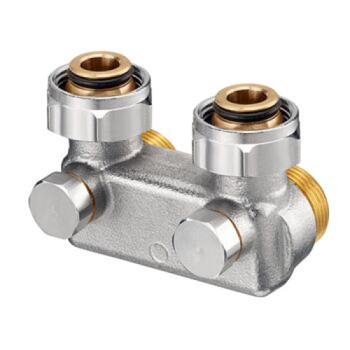 Перепускной узел подключения Oventrop угловой 1/2x3/4 арт. 1016463