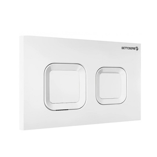 Клавиша смыва Bettoserb Smart белый глянец
