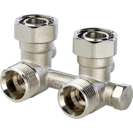 Узел нижнего подключения для однотрубной системы угловой 3/4" Stout SVH-0003-000020