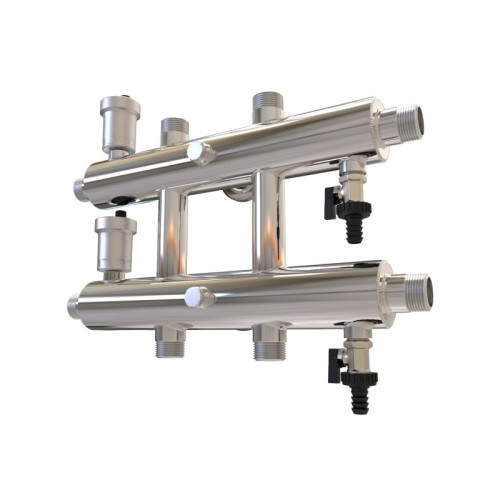 Коллектор из нержавейки без гидрострелки 85 кВт ПроксиТерм GK 32-3 Коллектор из нержавейки без гидрострелки 85 кВт ПроксиТерм GK 32-3