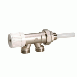 Блок Luxor M 87 1/2'' для однотрубной системы с нижней подводкой и ручной регулировкой арт.68072100