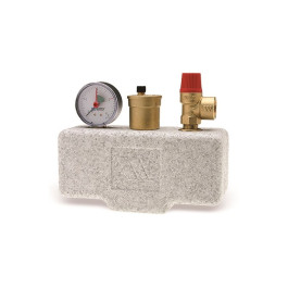 Группа безопасности котла Watts KSG 30/20M-ISO 1" (3 Бар, до 100 кВТ)