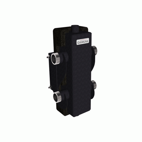 Гидрострелка стальная Gidruss GR-60-25EPP до 60 кВт 1" EPP термоизоляция Гидрострелка стальная Gidruss GR-60-25EPP до 60 кВт 1" EPP термоизоляция