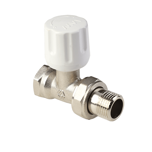 Вентиль радиаторный прямой MVI 1/2" резьба внутренняя/наружная