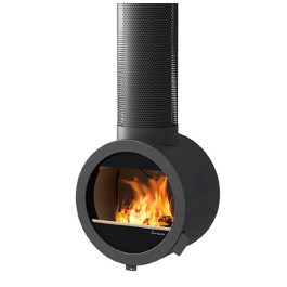 Печь-камин Nordpeis Me Ceiling без боковых стёкол