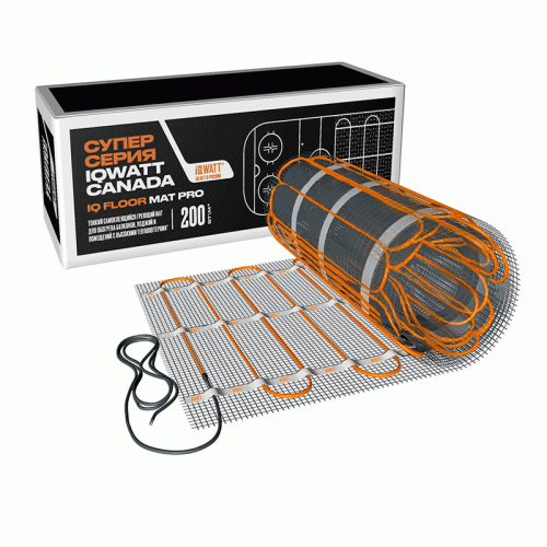 Нагревательный мат самоклеящийся iQ FLOOR MAT PRO 9.0 м²