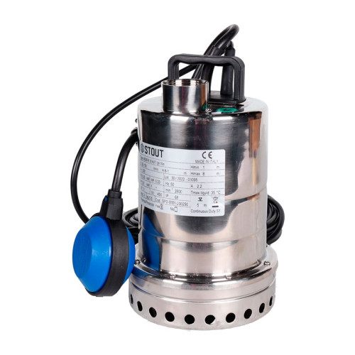 Насос дренажный Stout SPD-0001-200250 с поплавком кабель 10 м. Насос дренажный Stout SPD-0001-200250 с поплавком кабель 10 м.