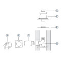 Базовый комплект FC-Set110-C93x, DN110/160, концентрический, в шахте DN110 Buderus