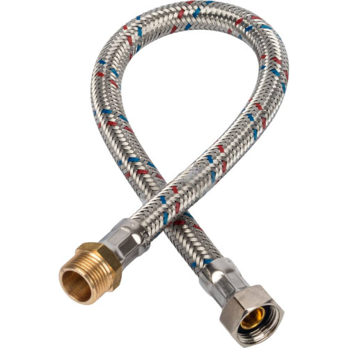 Гибкая подводка для воды Stout ВР/НР 1/2"х1/2" длина 2000 мм Гибкая подводка для воды Stout ВР/НР 1/2"х1/2" длина 2000 мм