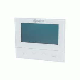 Проводной комнатный двухпозиционный регулятор Stout ST-292v3 белый