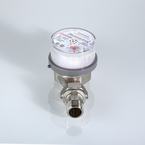 Счётчик для воды универсальный Valtec ДУ 15мм L110мм со сгонами арт.VLF-15U Счётчик для воды универсальный Valtec ДУ 15мм L110мм со сгонами арт.VLF-15U