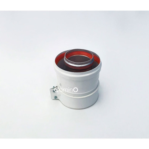 Вертикальный адаптер Camino для дымохода Viessmann, Baxi, Kiturami, MIZUDO 60/100 мм Вертикальный адаптер Camino для дымохода Viessmann, Baxi, Kiturami, MIZUDO 60/100 мм