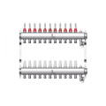 Коллектор с расходомерами Wester W902 1"x3/4" 11 контуров