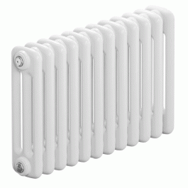 Трубчатый радиатор Rifar Tubog 3037 12 секций цвет белый боковое подключение