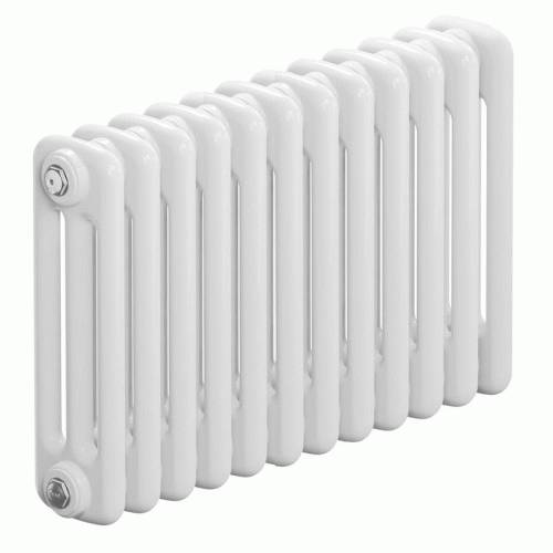 Трубчатый радиатор Rifar Tubog 3037 12 секций цвет белый боковое подключение