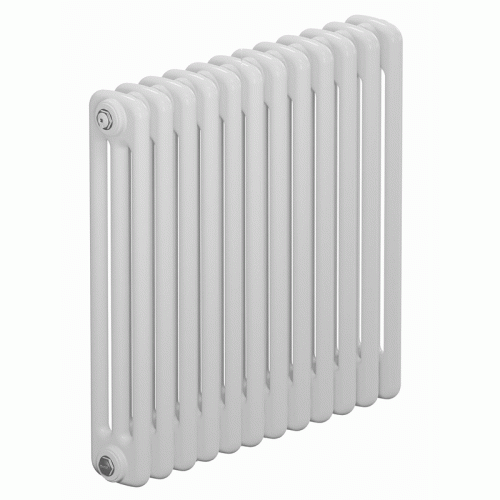 Трубчатый радиатор Rifar Tubog 3057 12 секций цвет белый нижнее подключение