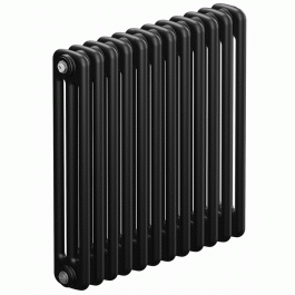 Трубчатый радиатор Rifar Tubog 3057 12 секций цвет антрацит боковое подключение