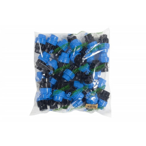 Муфта Джилекс 25x3/4" с внутренней резьбой для труб ПНД Муфта Джилекс 25x3/4" с внутренней резьбой для труб ПНД