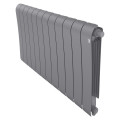 Биметаллический радиатор Royal Thermo Infinity 500 VR80 Silver Satin (12 секций)