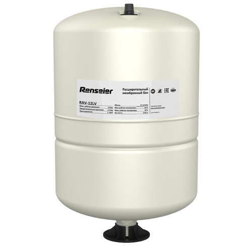 Гидроаккумулятор Renseier RAV-12LV вертикальный Гидроаккумулятор Renseier RAV-12LV вертикальный