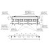 Коллектор модульный Gidruss MK-100-3.EPP до 100 кВт 1 1/4" 4 контура EPP термоизоляция