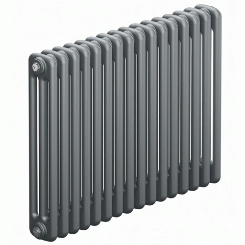 Трубчатый радиатор Rifar Tubog 3057 14 секций цвет титан боковое подключение