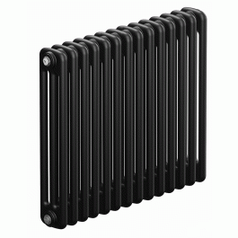 Трубчатый радиатор Rifar Tubog 3057 14 секций цвет антрацит нижнее подключение