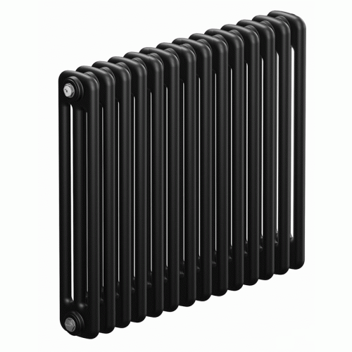 Трубчатый радиатор Rifar Tubog 3057 14 секций цвет антрацит нижнее подключение