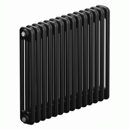Трубчатый радиатор Rifar Tubog 3057 14 секций цвет антрацит боковое подключение