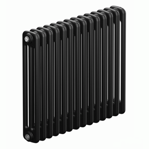 Трубчатый радиатор Rifar Tubog 3057 14 секций цвет антрацит боковое подключение