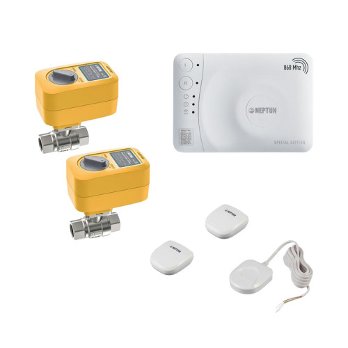 Защита от протечек Neptun Special Edition smart wi-fi 1/2" краны Bugatti Защита от протечек Neptun Special Edition smart wi-fi 1/2" краны Bugatti